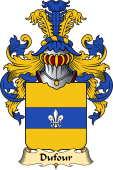 French Family Coat of Arms (v.23) for Four (du)