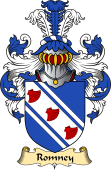 English Coat of Arms (v.23) for the family Romney