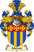 English Coat of Arms (v.23) for the family Mewes