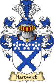 English Coat of Arms (v.23) for the family Hardwick