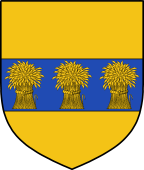 English Family Shield for Vernon