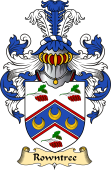English Coat of Arms (v.23) for the family Rowntree