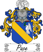 Araldica Italiana Coat of arms used by the Italian family Pace