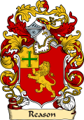 English or Welsh Family Coat of Arms (v.23) for Reason (Essex)