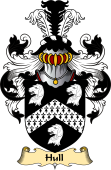 English Coat of Arms (v.23) for the family Hull