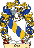 English or Welsh Family Coat of Arms (v.23) for Ore (Sussex)