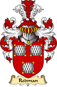 English Coat of Arms (v.23) for the family Redman