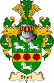 English Coat of Arms (v.23) for the family Sturt