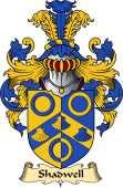 English Coat of Arms (v.23) for the family Shadwell