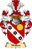 English Coat of Arms (v.23) for the family Willan