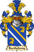 French Family Coat of Arms (v.23) for Barthélemy