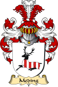 v.23 Coat of Family Arms from Germany for Meding