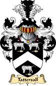 English Coat of Arms (v.23) for the family Tattersall