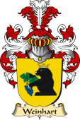 v.23 Coat of Family Arms from Germany for Weinhart