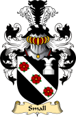 English Coat of Arms (v.23) for the family Small