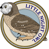 Birds of Prey Clipart image: Little Night Owl-M