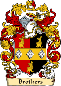English or Welsh Family Coat of Arms (v.23) for Brothers (ref Berry)