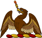 Demi Eagle Holding Torch