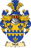 English Coat of Arms (v.23) for the family Wall