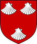 English Family Shield for Prior or Pryer