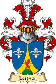v.23 Coat of Family Arms from Germany for Leitner