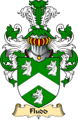 English Coat of Arms (v.23) for the family Floyd or Fludd