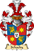 v.23 Coat of Family Arms from Germany for Schacky