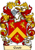 English or Welsh Family Coat of Arms (v.23) for Good (Girlby and Oneby, Lincolnshire)
