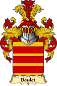 French Family Coat of Arms (v.23) for Boulet