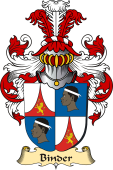 v.23 Coat of Family Arms from Germany for Binder