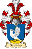 v.23 Coat of Family Arms from Germany for Seyfried