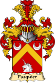 French Family Coat of Arms (v.23) for Pasquier