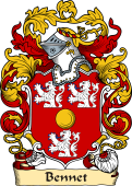 English or Welsh Family Coat of Arms (v.23) for Bennet