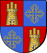 Spanish Family Shield for Barnuevo
