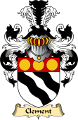 English Coat of Arms (v.23) for the family Clement