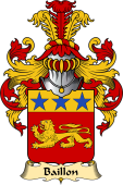 French Family Coat of Arms (v.23) for Baillon