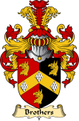 English Coat of Arms (v.23) for the family Brothers