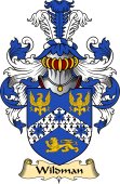 English Coat of Arms (v.23) for the family Wildman