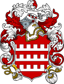 English or Welsh Coat of Arms for Coffin (Somersetshire)