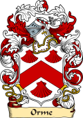 English or Welsh Family Coat of Arms (v.23) for Orme (Northamptonshire)