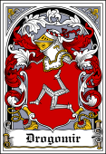 Polish Coat of Arms Bookplate for Drogomir