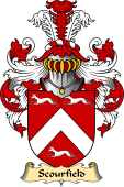 Welsh Family Coat of Arms (v.23) for Scourfield (of New Moat, Pembrokeshire)