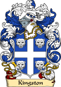 English or Welsh Family Coat of Arms (v.23) for Kingston (Gloucestershire and Leicestershire)