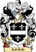 English or Welsh Family Coat of Arms (v.23) for Ashfield (Yorkshire)