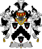 Irish Family Coat of Arms (v.25b) Lee or O'Lee