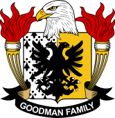 Coat of arms used by the Goodman family in the United States of America