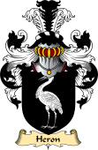 Scottish Family Coat of Arms (v.23) for Heron
