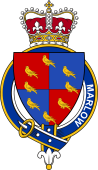 British Garter Coat of Arms for Marlow (England)