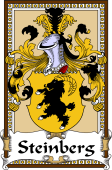 German Coat of Arms Wappen Bookplate  for Steinberg