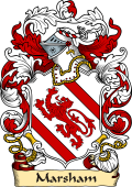 English or Welsh Family Coat of Arms (v.23) for Marsham (The Mote, Kent)